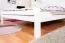 Jugendbett "Easy Premium Line" K4, 200 x 200 cm Buche Vollholz massiv weiß lackiert