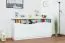 Wohnzimmer Komplett - Set B Patamea, 6-teilig, Farbe: Weiß Hochglanz