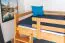 Funktions-Etagenbett 90 x 200 cm mit 2 Schubkästen als Stauraum | Massivholz: Buche | Natur Lackiert | umbaubar in zwei Einzelbetten | Premium-Qualität | inkl. Rollroste Abbildung