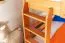 Etagenbett 120 x 200 cm | umbaubar in zwei Einzelbetten | Massivholz: Buche | Natur Lackiert| Premium-Qualität | inkl. Rollroste Abbildung