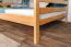 Kinder-Etagenbett 160 x 200 cm (umbaubar) | Massivholz: Buche | Natur Lackiert | umbaubar in 2 Einzelbetten | inkl. Rollroste Abbildung