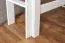 Hochbett für Jugendliche 140 x 190 cm | Massivholz: Buche | Weiß Lackiert | umbaubar in Einzelbett | Premium-Qualität | inkl. Rollrost Abbildung