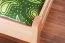 Kinderbett 90 x 200 cm | Massivholz: Buche | Natur Lackiert Abbildung