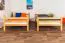 Etagenbett 120 x 200 cm | umbaubar in zwei Einzelbetten | Massivholz: Buche | Natur Lackiert| Premium-Qualität | inkl. Rollroste Abbildung
