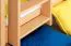 Funktions-Etagenbett 90 x 200 cm mit 2 Schubladen als Stauraum | Massivholz: Buche | Natur Lackiert | umbaubar in zwei Einzelbetten | Premium-Qualität | inkl. Rollroste Abbildung