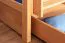 Funktions-Stockbett 90 x 200 cm mit 2 Schubladen als Stauraum | Massivholz: Buche | Natur Lackiert | umbaubar in zwei Einzelbetten | Premium-Qualität | inkl. Rollroste Abbildung