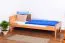 Kinderbett 90 x 200 cm | Massivholz: Buche | Natur Lackiert Abbildung
