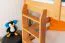 Kinderstockbett 90 x 200 cm | Massivholz: Buche | Natur Lackiert | umbaubar in 2 Einzelbetten | Premium-Qualität | inkl. Rollroste Abbildung