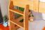 Kinderetagenbett inkl. Stauraum (2 Schubladen) | 90 x 200 cm | Massivholz: Buche | Natur Lackiert | umbaubar in 2 Einzelbetten | Premium-Qualität | inkl. Rollroste Abbildung