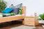 Bettrahmen für Kinder / Kinderbett 90 x 200 cm | Massivholz: Buche | Natur Lackiert | besonders hohe Qualität Abbildung