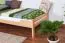 Bettrahmen für Kinder / Kinderbett 90 x 190 cm | Massivholz: Buche | Natur Lackiert | besonders hohe Qualität Abbildung