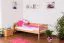 Bettrahmen für Kinder / Kinderbett 90 x 200 cm | Massivholz: Buche | Natur Lackiert | besonders hohe Qualität Abbildung