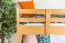 Jugendetagenbett 90 x 190 cm | Massivholz: Buche | Natur Lackiert | umbaubar in 2 Einzelbetten | Premium-Qualität | inkl. Rollroste Abbildung