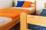 Kinderetagenbett 120 x 190 cm | Massivholz: Buche | Natur Lackiert | umbaubar in 2 Einzelbetten | Premium-Qualität | inkl. Rollroste Abbildung