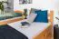 Kinderetagenbett inkl. Stauraum (2 Schubladen) | 90 x 200 cm | Massivholz: Buche | Natur Lackiert | umbaubar in 2 Einzelbetten | Premium-Qualität | inkl. Rollroste Abbildung