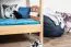 Jugendstockbett 90 x 190 cm | Massivholz: Buche | Natur Lackiert | umbaubar in 2 Einzelbetten | Premium-Qualität | inkl. Rollroste Abbildung