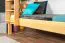 Jugendstockbett 90 x 190 cm | Massivholz: Buche | Natur Lackiert | umbaubar in 2 Einzelbetten | Premium-Qualität | inkl. Rollroste Abbildung