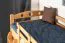 Jugendstockbett 90 x 190 cm | Massivholz: Buche | Natur Lackiert | umbaubar in 2 Einzelbetten | Premium-Qualität | inkl. Rollroste Abbildung