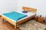 Futonbett Kernbuche 140 x 200 cm geölt Abbildung