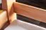 Jugendstockbett 90 x 190 cm | Massivholz: Buche | Natur Lackiert | umbaubar in 2 Einzelbetten | Premium-Qualität | inkl. Rollroste Abbildung