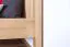 Kinderbett 80 x 200 cm | Massivholz: Buche | Natur Lackiert Abbildung