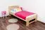 Kinderbett 90 x 200 cm | Massivholz: Buche | Natur Lackiert Abbildung