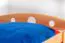 Etagenbett für Kinder 90 x 200 cm | Massivholz: Buche | Natur Lackiert | umbaubar in 2 Einzelbetten | inkl. Rollroste Abbildung