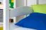 Stockbett für Jugendliche 90 x 190 cm | Massivholz: Buche | Weiß Lackiert | umbaubar in 2 Einzelbetten | inkl. Rollroste Abbildung