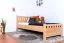Kinderbett 90 x 200 cm | Massivholz: Buche | Natur Lackiert Abbildung