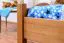 Kinderbett 100 x 200 cm | Massivholz: Buche | Erle Lackiert Abbildung