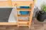 Stockbett für Kinder 90 x 190 cm | Massivholz: Buche | Natur Lackiert | umbaubar in 2 Einzelbetten | inkl. Rollroste Abbildung