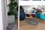 Hochbett für Kinder 120 x 190 cm | Massivholz: Buche | Weiß Lackiert | umbaubar in Einzelbett | Premium-Qualität | inkl. Rollrost Abbildung