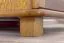 Kleiderschrank | 1 Drehtür | 4 Schubladen | 80 cm breit | Massivholz | Farbe: Eiche Abbildung