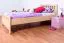 Bettrahmen für Kinder / Kinderbett 100 x 200 cm | Massivholz: Buche | Natur Lackiert Abbildung