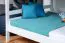 Massivholz Stockbett für Kinder und Jugendliche | Matratzenmaß: 160 x 200 cm | Weiß Lackiert | umbaubar in 2 Einzelbetten | Premium-Qualität | inkl. Rollroste Abbildung