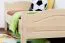 Kinderbett 90 x 200 cm | Massivholz: Buche | Natur Lackiert Abbildung