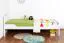 Bettrahmen für Kinder / Kinderbett 90 x 190 cm | Massivholz: Buche | Weiß Lackiert | besonders hohe Qualität Abbildung