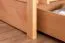 90 x 200 cm Etagenbett mit Stauraum / 2 Schubladen für Kinder Massivholz: Buche | Natur Lackiert | umbaubar in 2 Einzelbetten | Premium-Qualität | inkl. Rollroste Abbildung