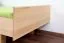 Bettrahmen für Kinder / Kinderbett 90 x 200 cm | Massivholz: Buche | Natur Lackiert Abbildung
