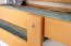 Stockbett für Kinder 90 x 200 cm | Massivholz: Buche | Natur Lackiert | umbaubar in 2 Einzelbetten | inkl. Rollroste Abbildung