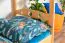 Stockbett für Kinder 90 x 190 cm | Massivholz: Buche | Natur Lackiert | umbaubar in 2 Einzelbetten | inkl. Rollroste Abbildung