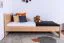 Kinderbett 90 x 200 cm | Massivholz: Buche | Natur Lackiert Abbildung