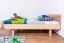 Kinderbett 140 x 200 cm | Massivholz: Buche | Natur Lackiert Abbildung