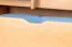 90 x 200 cm Etagenbett mit Stauraum / 2 Schubladen für Kinder Massivholz: Buche | Natur Lackiert | umbaubar in 2 Einzelbetten | Premium-Qualität | inkl. Rollroste Abbildung
