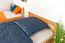 Etagenbett für Kinder 120 x 200 cm | Massivholz: Buche | Natur Lackiert | umbaubar in 2 Einzelbetten | inkl. Rollroste Abbildung