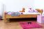 Kinderbett 100 x 200 cm | Massivholz: Buche | Erle Lackiert Abbildung