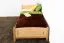 Kinderbett 90 x 200 cm | Massivholz: Buche | Natur Lackiert Abbildung