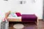 Kinderbett 90 x 200 cm | Massivholz: Buche | Natur Lackiert Abbildung