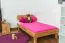 Bett 100 x 200 cm Eiche geölt Abbildung