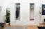 Kleiderschrank | 6 Drehtüren | 4 Schubladen | 8 Fächer | mit 4 Kleiderstangen | 277 cm breit | Farbe: Weiß Abbildung